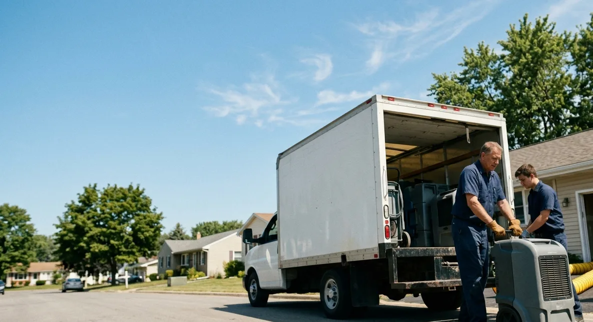Water Damage Cleanup in Emmett, MI near me